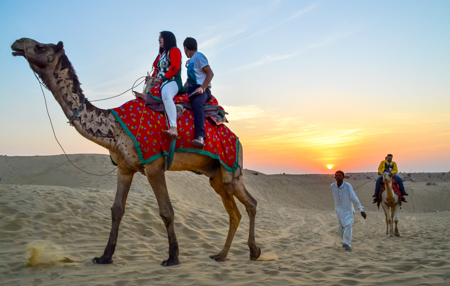 Jaisalmer Sightseeing with Tour Guide & Desert Dinner, Camel Safari Package