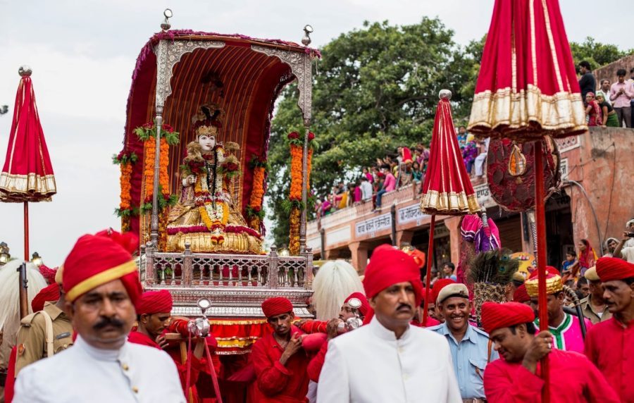 Celebrate Teej Festival In Jaipur Rajasthan (11 August 2021