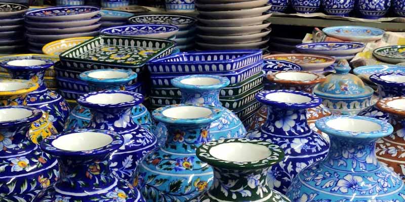 Blue Pottery