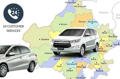 Car rental in Jaipur with driver
