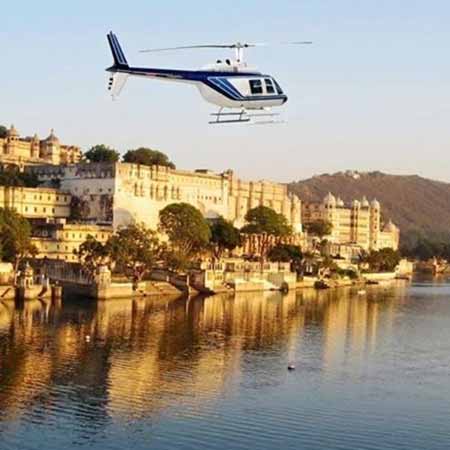 Short Helicopter Joyride in Udaipur
