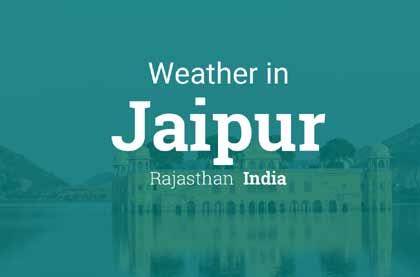 Jaipur weather