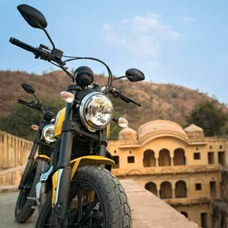 Overnight Premium Motorcycle Rental in Jaipur