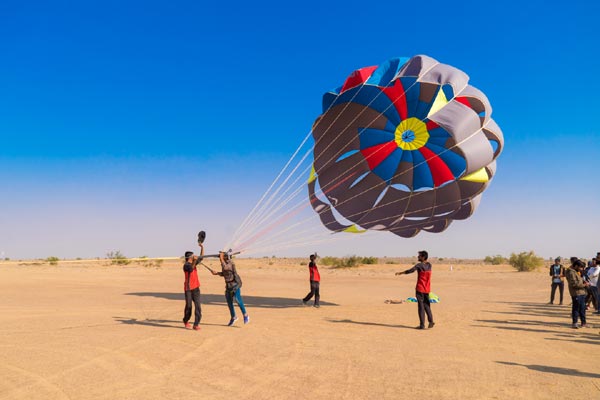 Parasailing At Jaisalmer