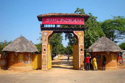 Shilpgram Museum in Udaipur