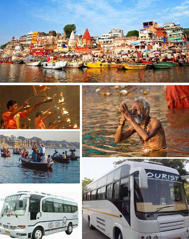 Bus Rental in Varanasi