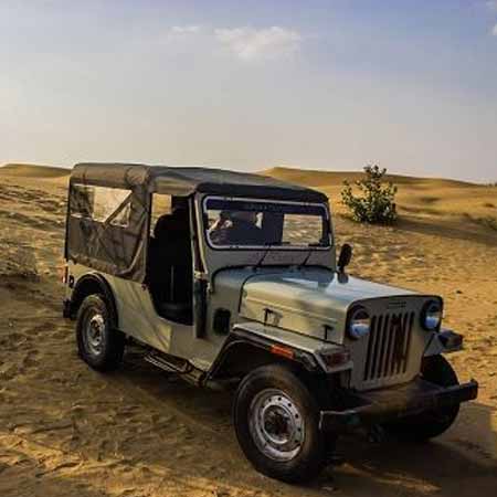 Jeep Safari at Jaisalmer