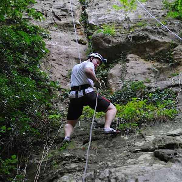 Rock climbing